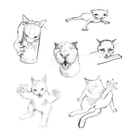 1736 x 1736px canvas with 6 uncoloured sketches. Priced at $30 ($5 per sketch)